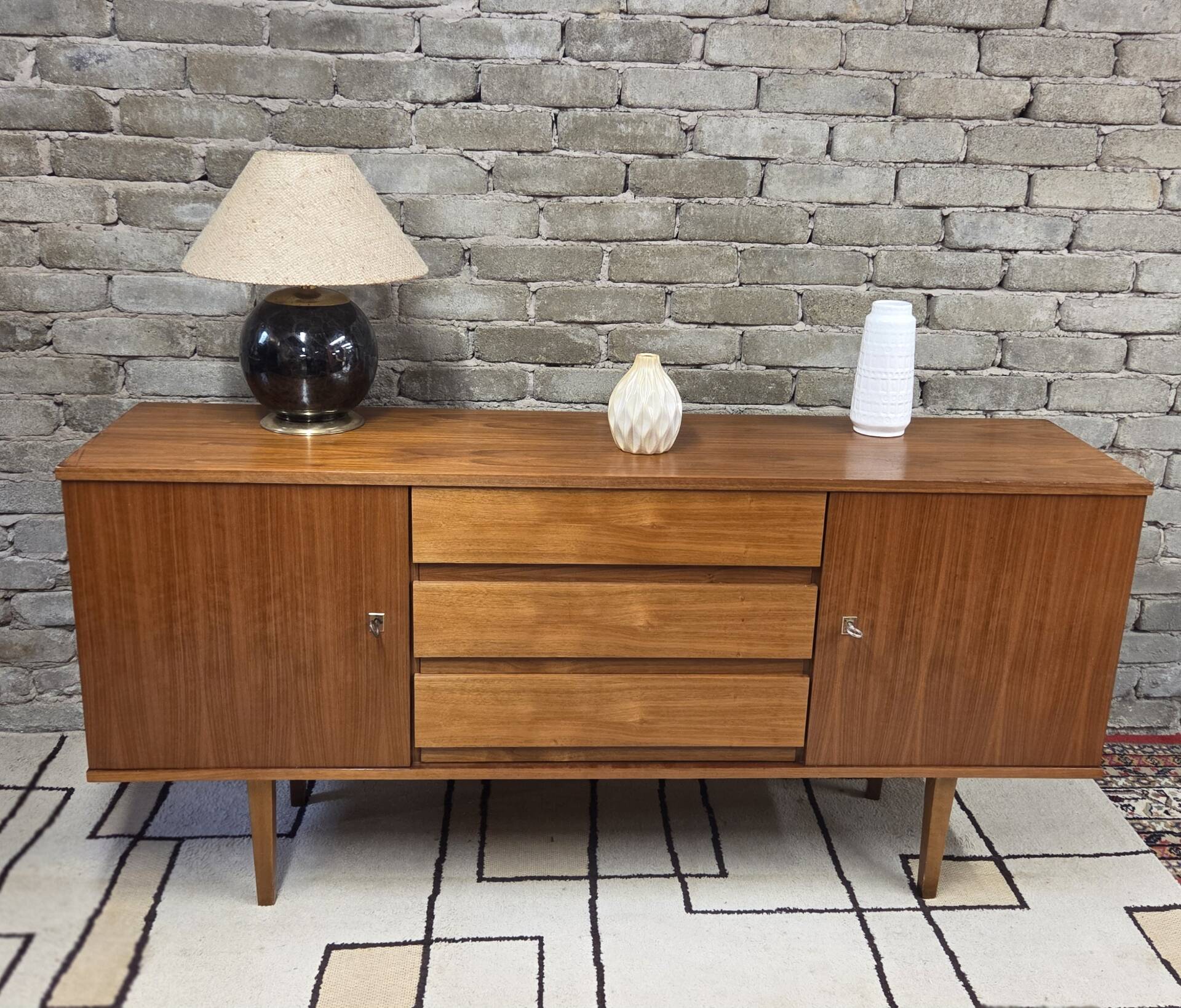 Vintage Scandinavian teak enfilade – 1960s