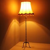 Large, Old World Brass Lamp, Germany 1950s