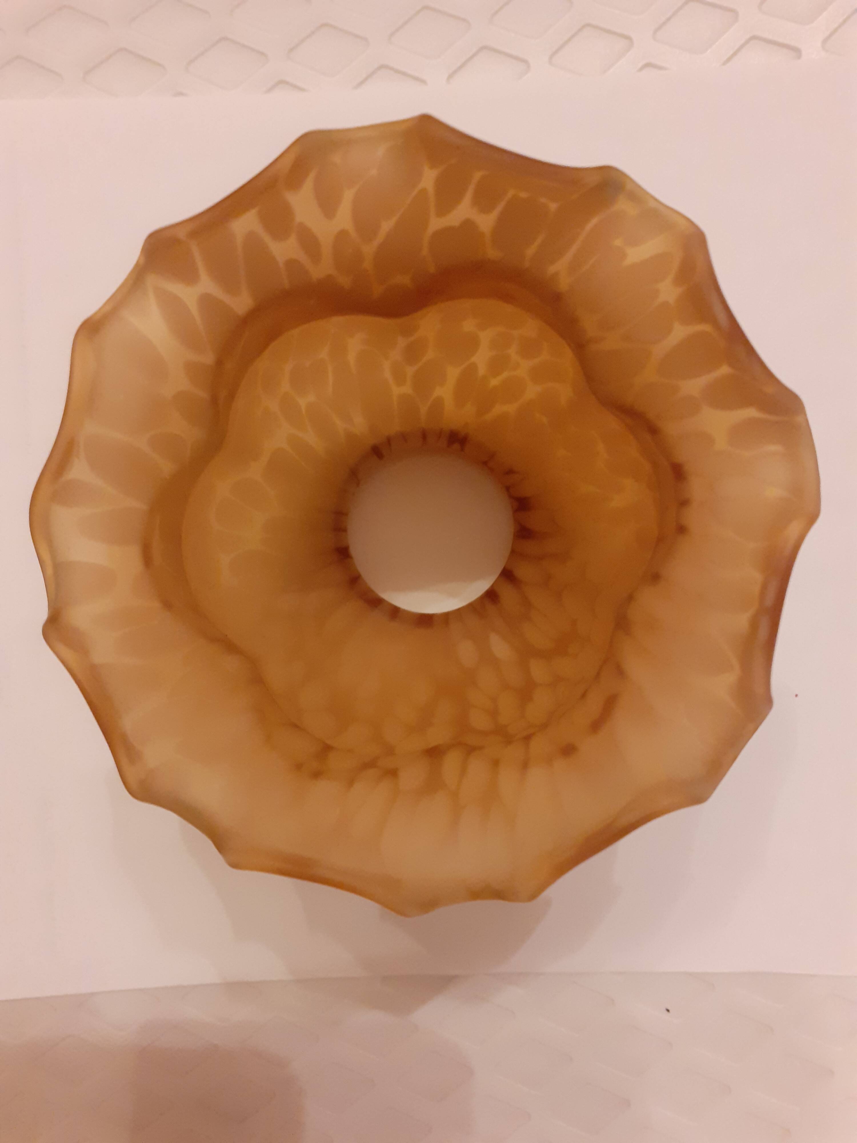 glass tulip lampshade