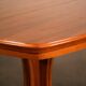 Teak dining table with 4 extensions