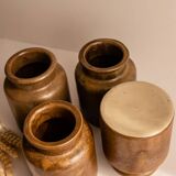 Anciens pots à Moutarde