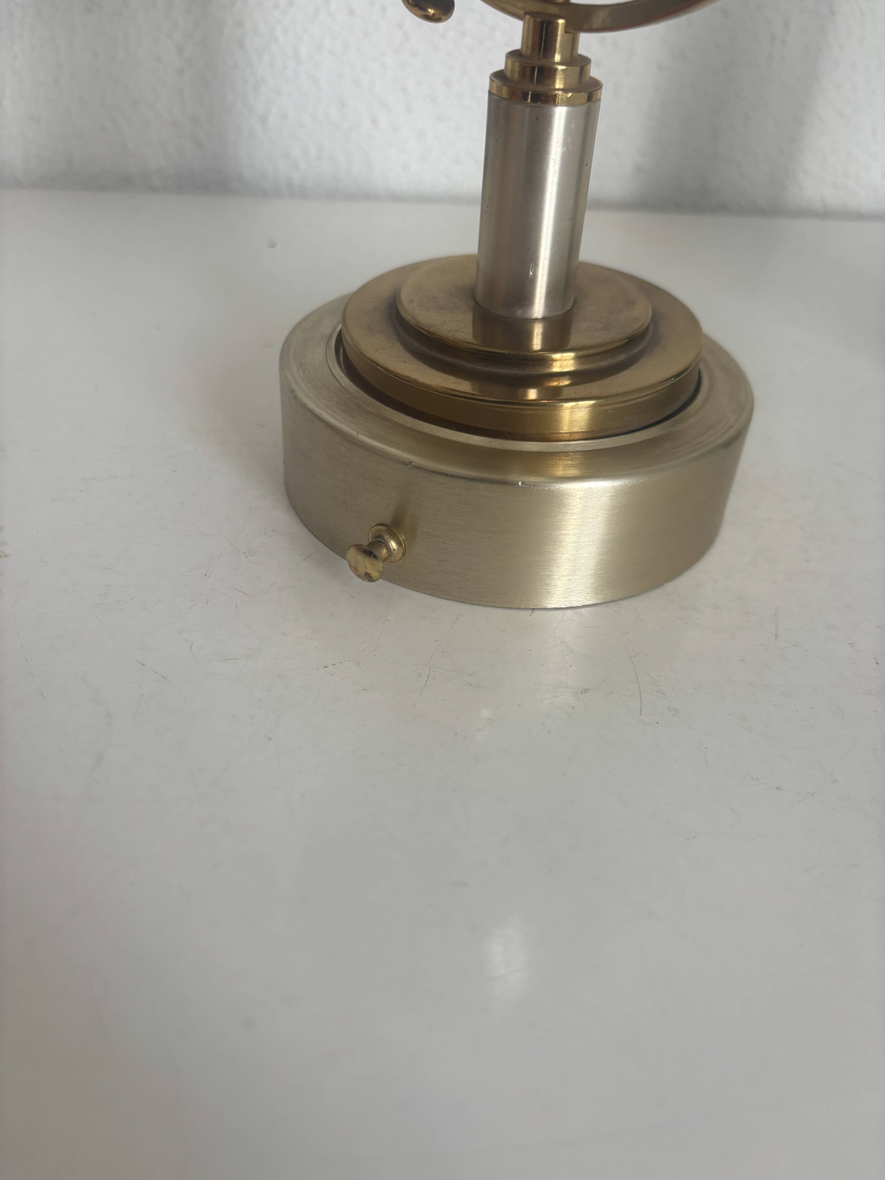 Vintage 1960 cigarette case world map dispenser - 21 x 10 cm