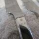 12 Christofle Concorde silver plated dessert knives, 19cm