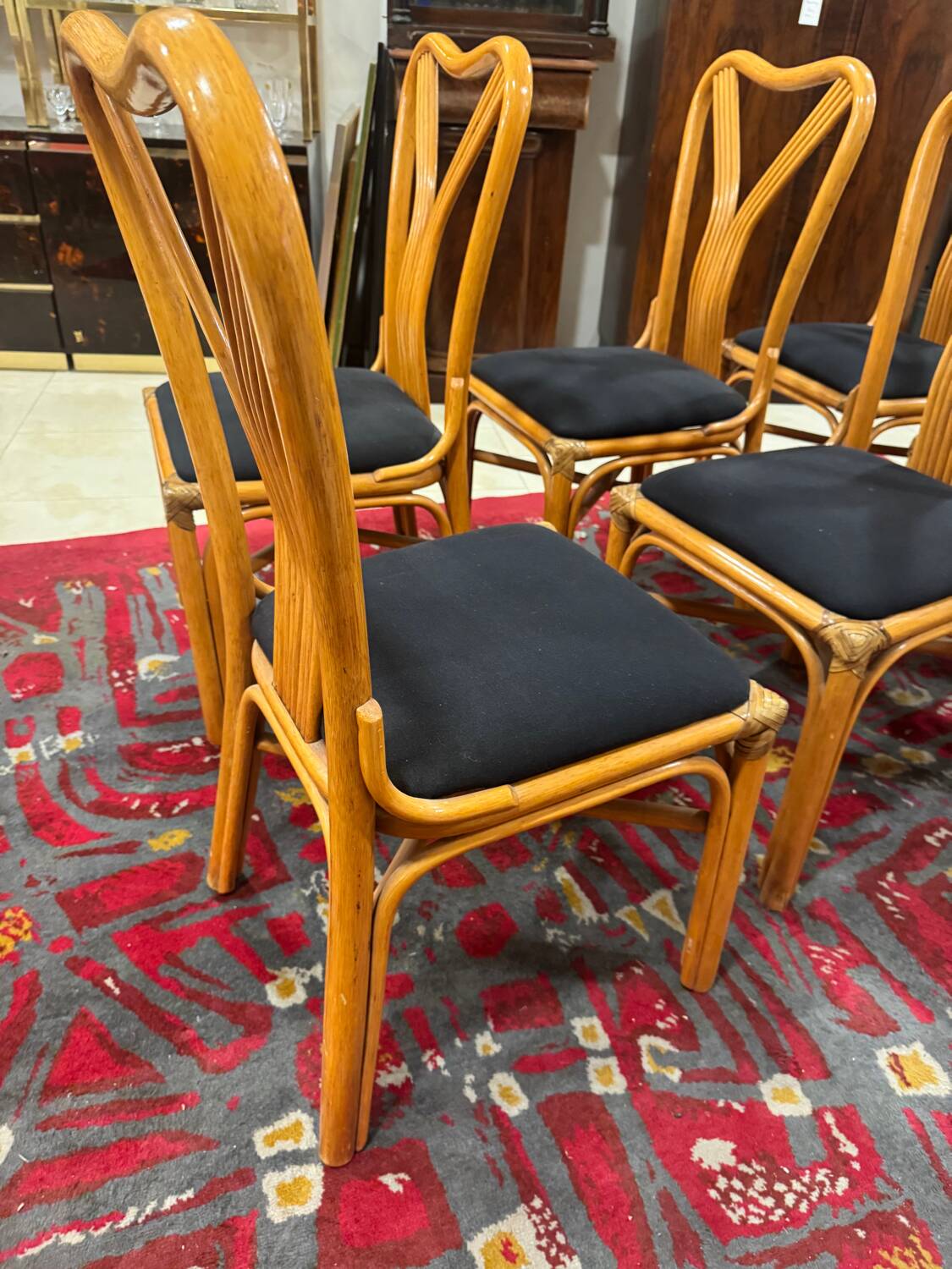 Chaise en rotin