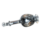 Baccarat crystal decanter aswan art deco model 1930 cut feather sheets