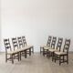 Henning Kjærnulf, dining chair (set of eight)