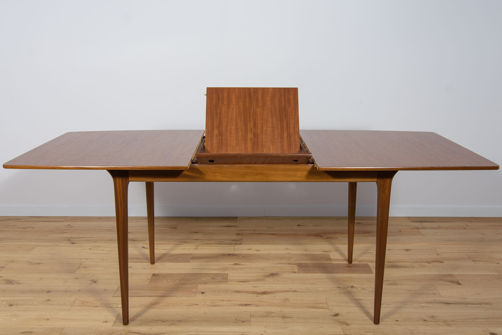 Mid-century teak extendable dining table from mcintosh, 1960s