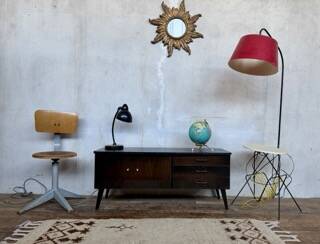 Vintage wooden sideboard / TV hi-fi unit