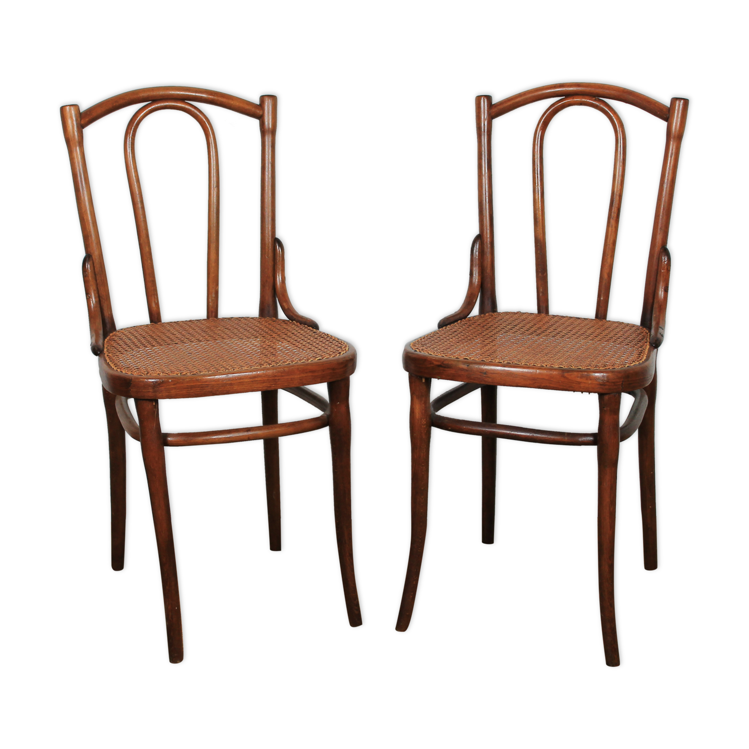 Pair of thonet bistro chairs