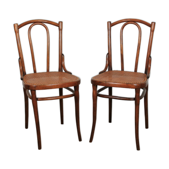 Paire de chaises bistrot Thonet