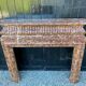 Louis XIV style fireplace in brown marble, 19th century