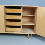 Pastoe sideboard DB02 by Cees Braakman 1952 Birch Wood Serie