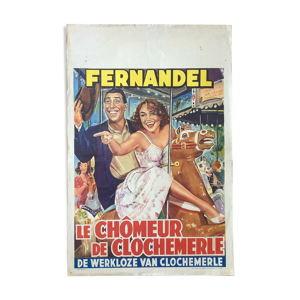 Affiche cinéma Le chomeur