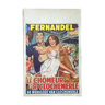 Cinema poster "The Chomerle's Chomerle" 37x56cm 1957