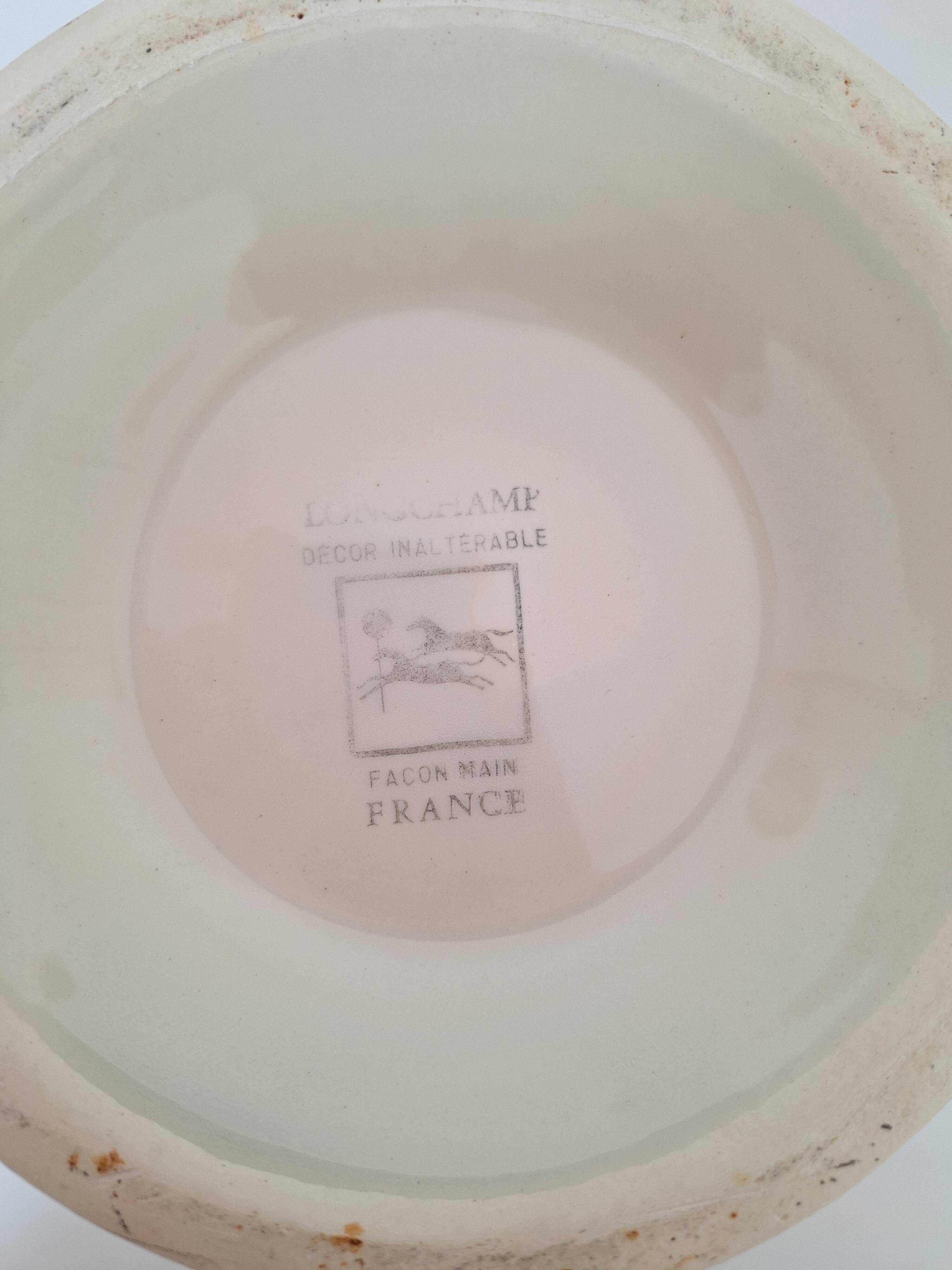 Longchamp pink planter