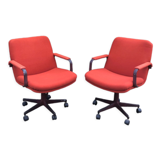 Pair of armchairs by Harcourt Geoffrey for Artifort