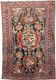 Antique Iranian oriental rug Bakhtiar Faradombeh: 3.37 X 2.13 meters. Early 20th century circa 1920/30