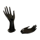 Black ceramic binge hand and cup 1970