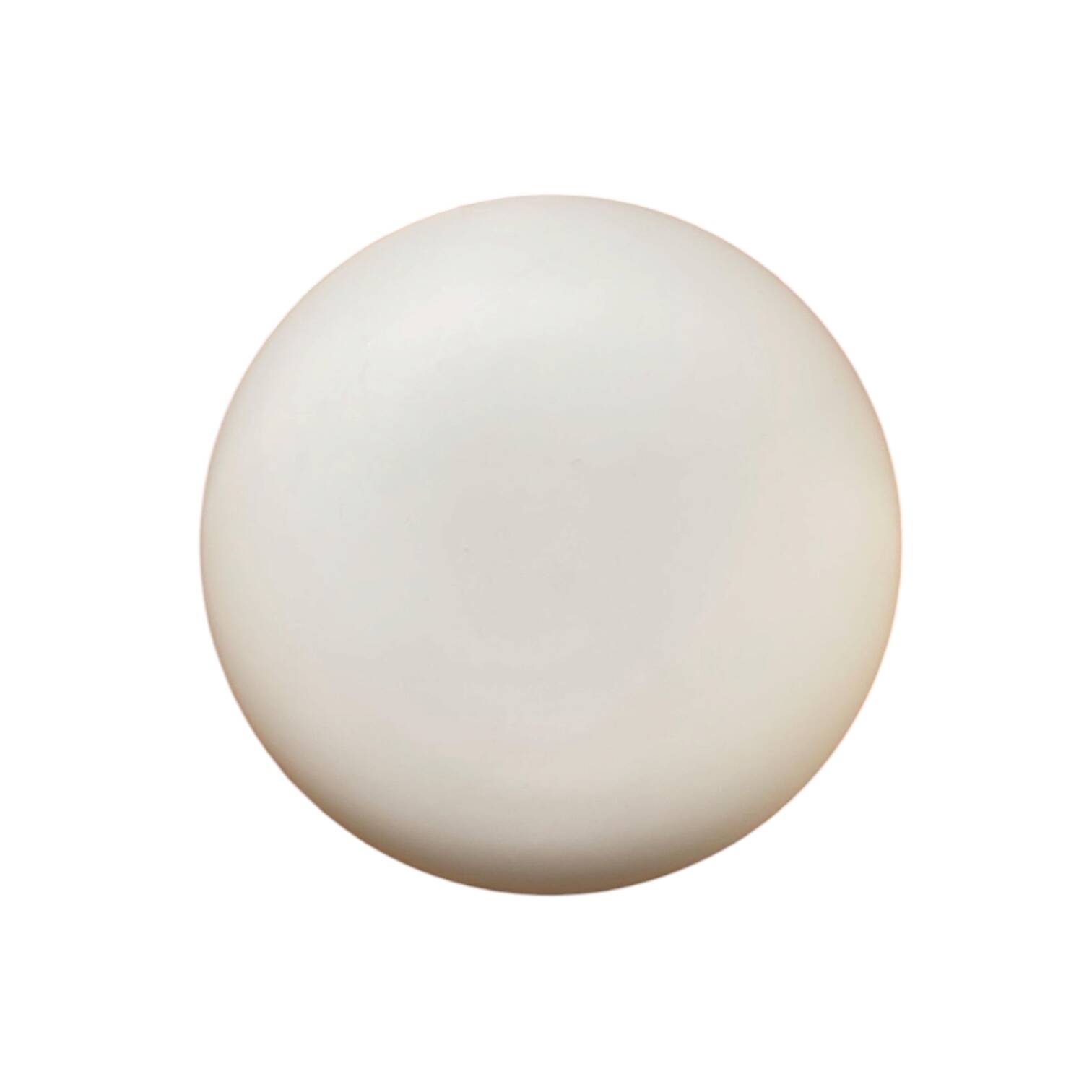 Vintage wall light or ceiling light half-spherical half-moon 25 cm glass