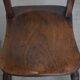 Set of 8 Antique English Oxford Dining / Kitchen Chairs