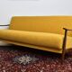 Scandinavian folding sofa in teak, 1960s
