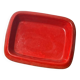Glazed ceramic dish