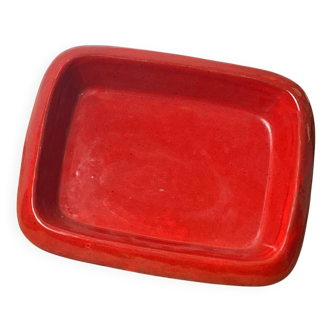 Plat en céramique vernissée