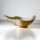 Murano glass shell catchall, Italy, 1980s