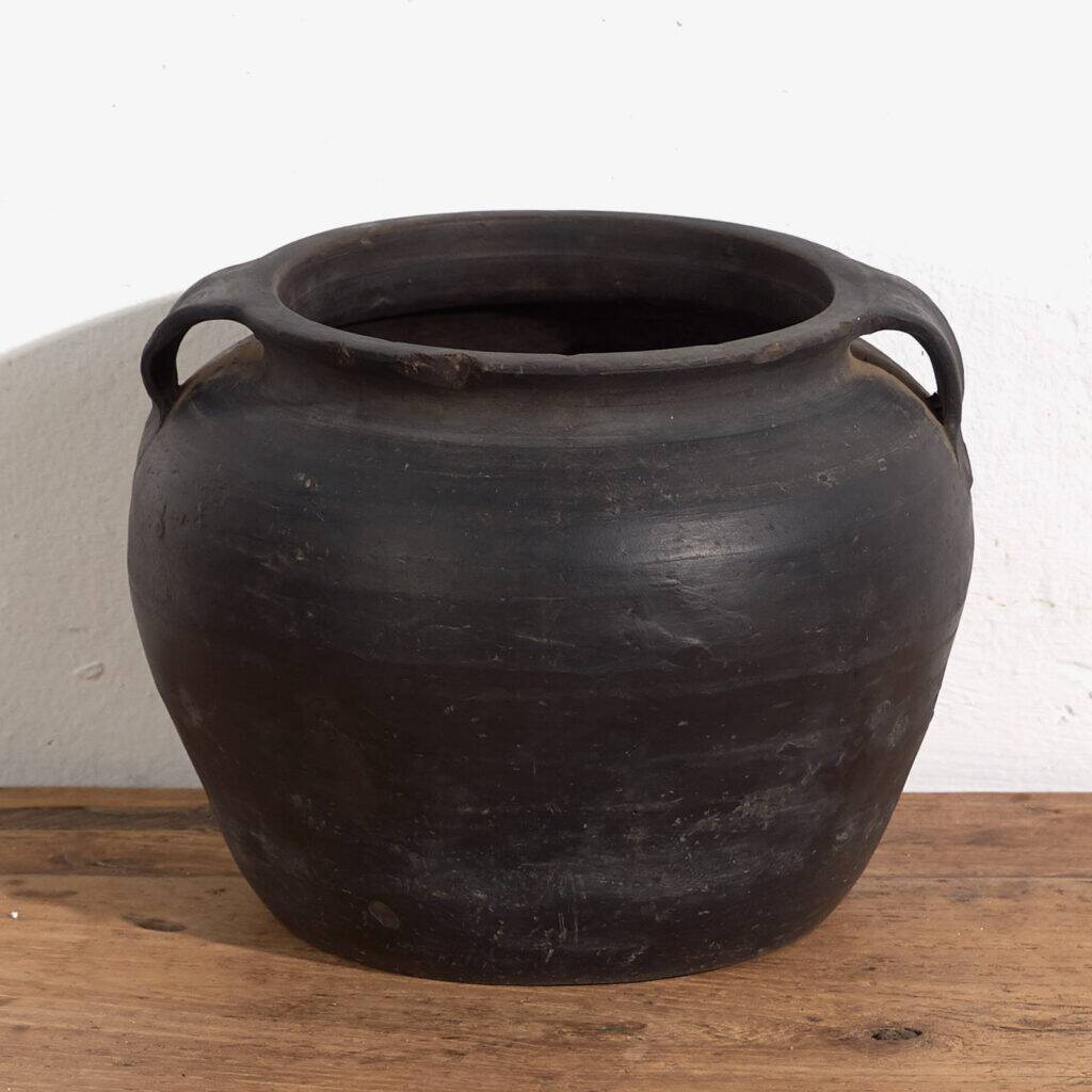 Small antique ceramic vase (c.1900) #7