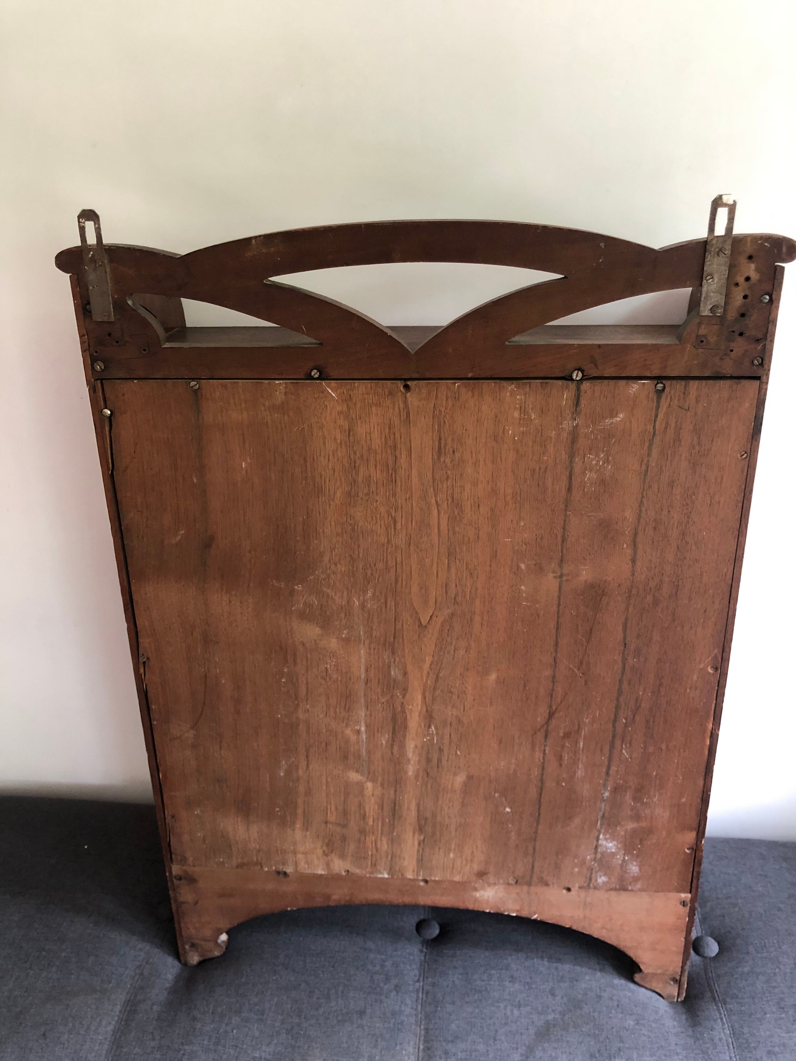 Art Nouveau wall shelf