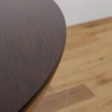 Mid-Century Round Rosewood Dining Table Model 71 by Severin Hansen for Hasl