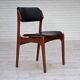 1960s, Danish design by Erik Buch, model 49, pair of chairs, teak wood.