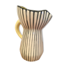 Ceramic pitcher vase by Gabriel Fourmaintraux period 1950