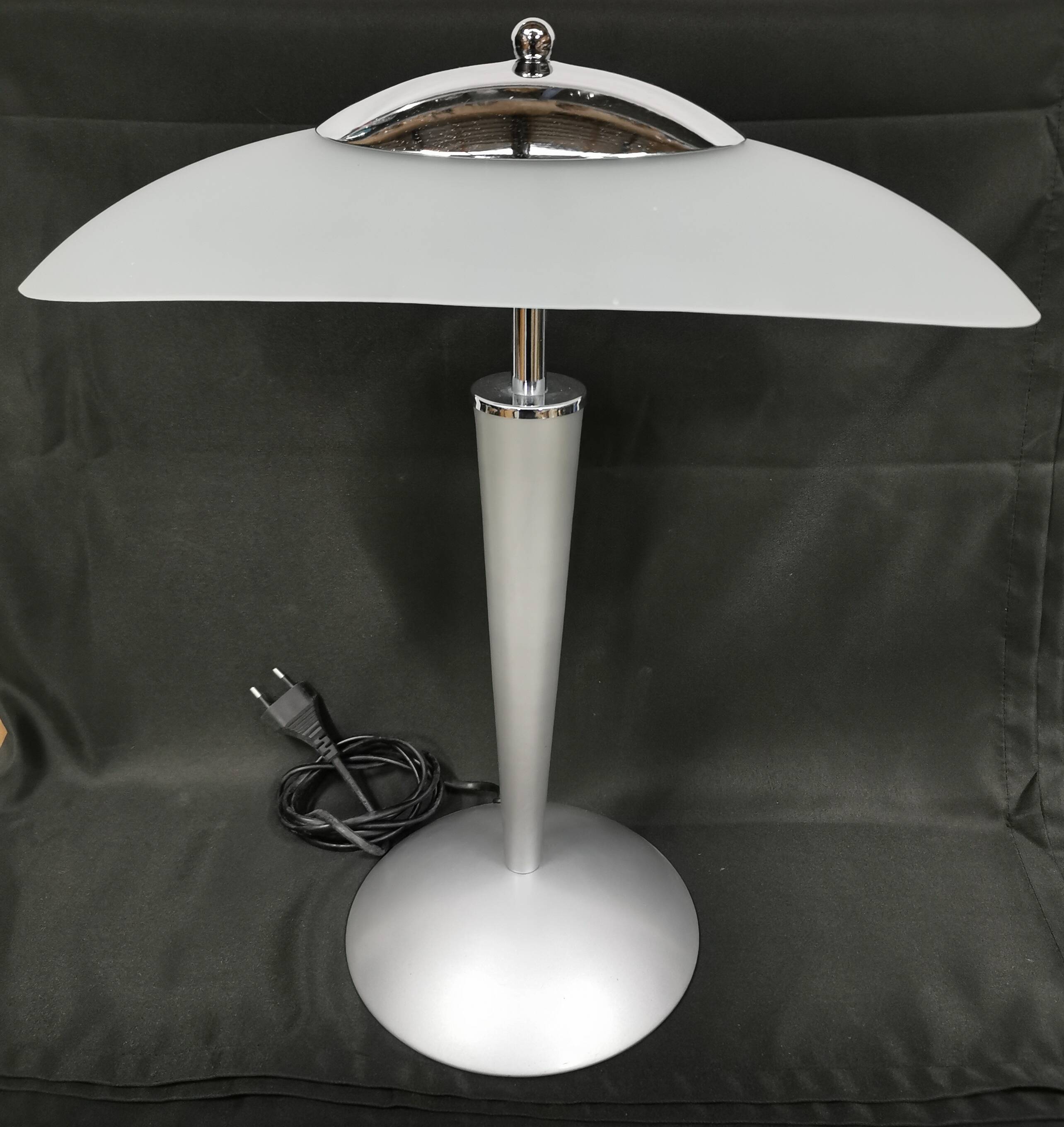 Lampe de bureau Champignon UNILUX vintage Design 90's . interrupteur Tactile