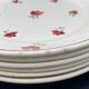 Flat plates with small flowers Luneville - MLRDP6