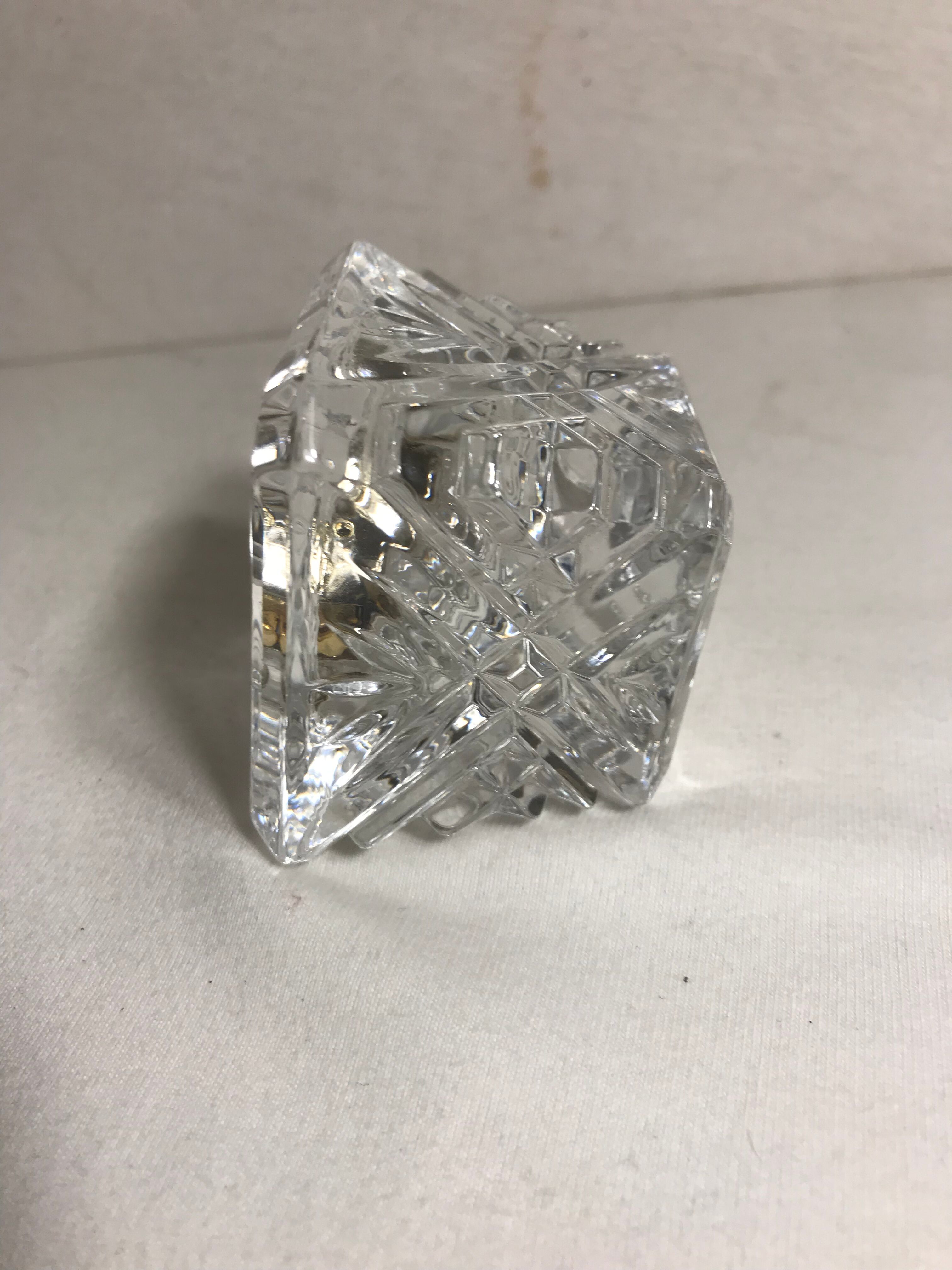 Old clock in Crystal made in France