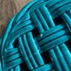 Woven green Vallauris trivet