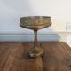 Brass pedestal cup