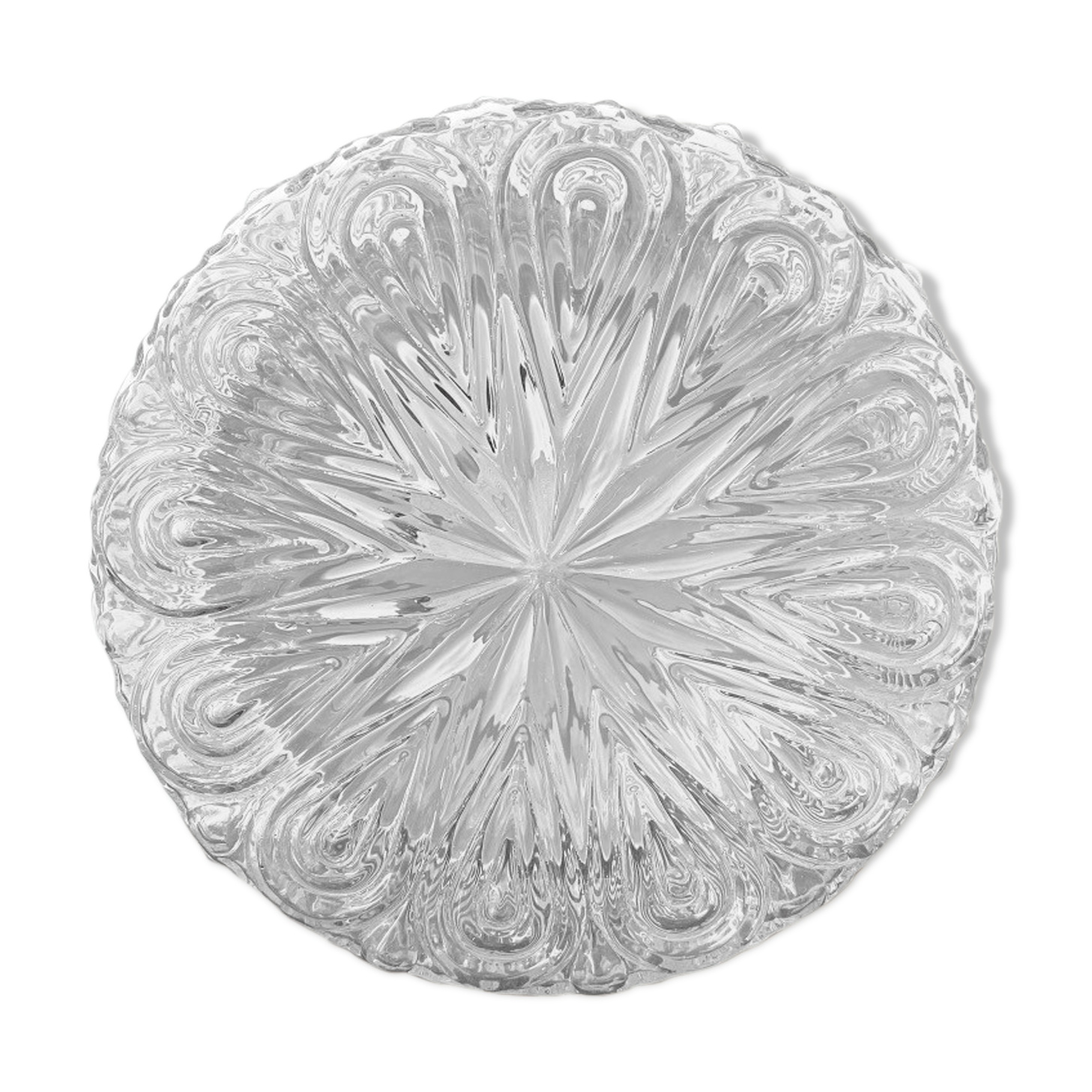 Plafonnier ou applique en verre