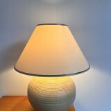 Vintage stoneware lamp