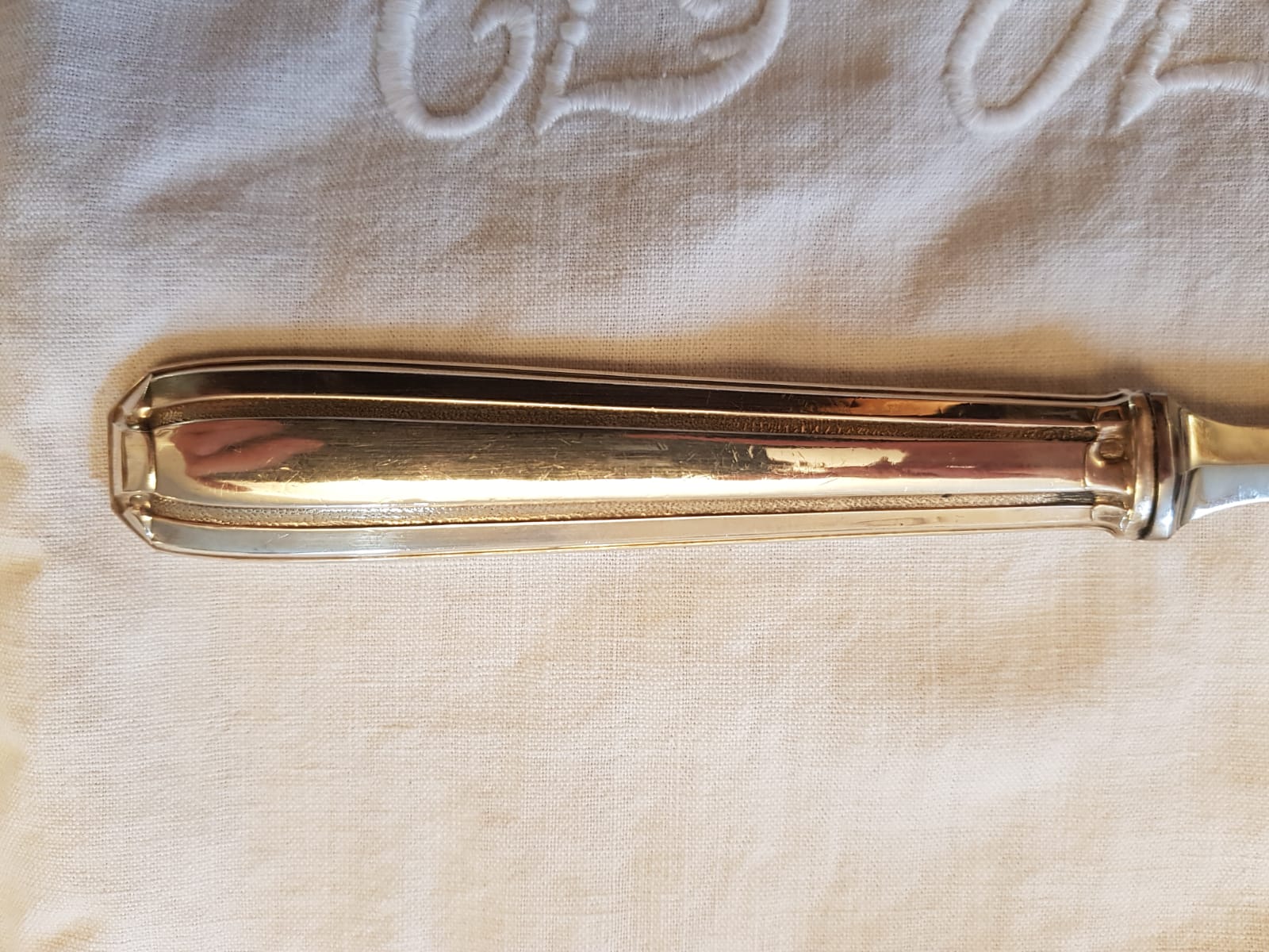 Pelle à tarte art déco en argent