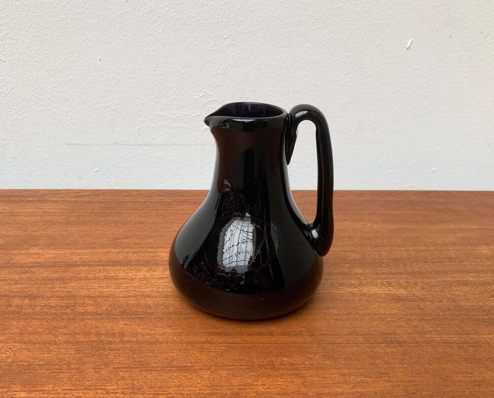 French Vintage Glass Carafe by Jean-Pierre Umbdenstock