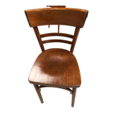 Old bistro chairs bentwood