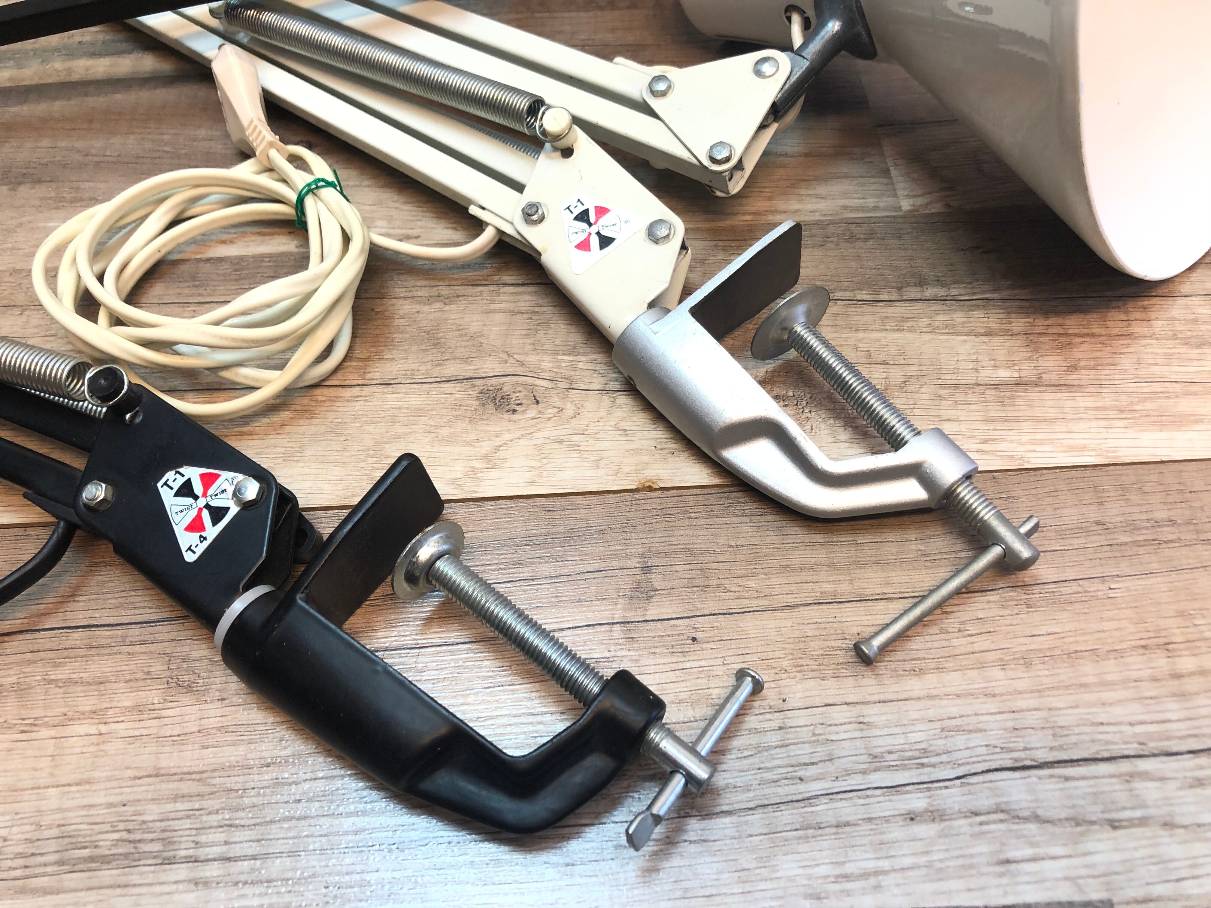 Twist T1 vintage Italian design desk lamp