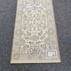 Brown beige Egyptian oriental rug 80x150cm