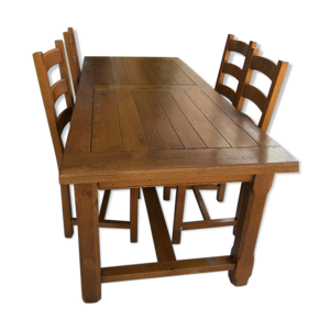 table et 4 chaises