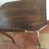 Flat desk in Louis XV style oak, early XXth