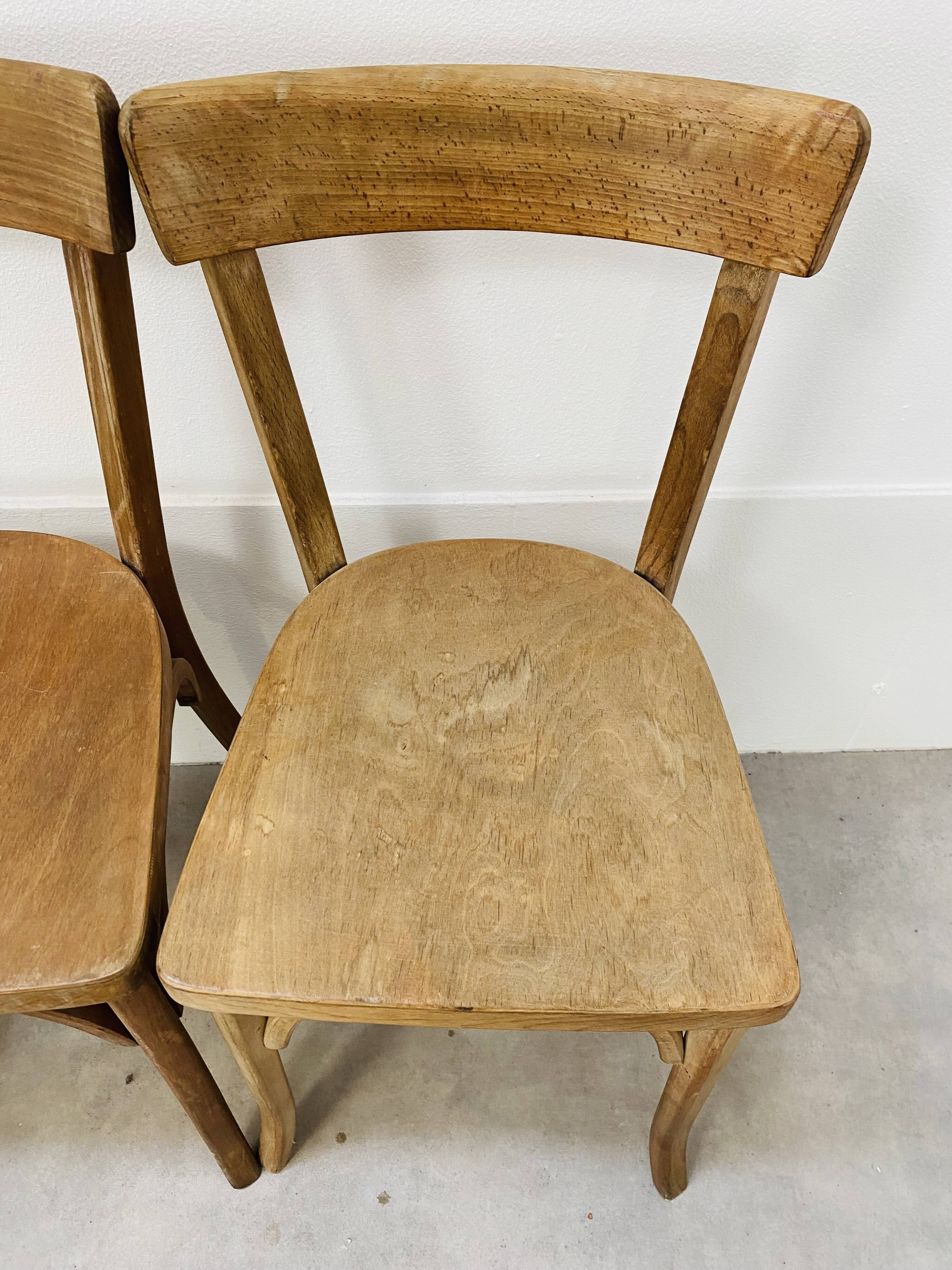 6 Baumann bistro chairs