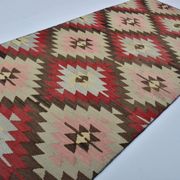 Vintage Turkish Wool Floral Carpet sku 3406