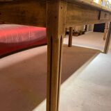 Restored wooden table
